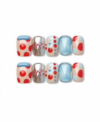 Berry Sweet · Handmade Press-On Nail