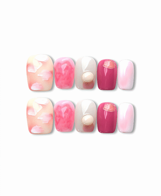 Ash Bloom · Handmade Finger Nail