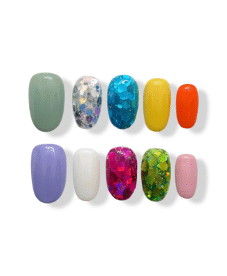 Glitter Burst · Finger Nail