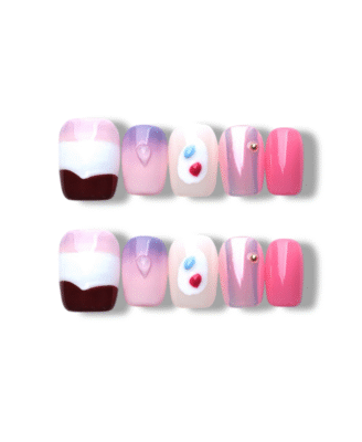 Sugar Rush · Handmade Finger Nail