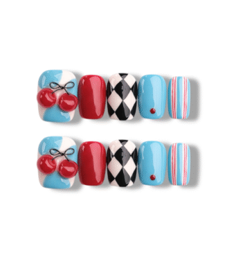 Mint Chip · Handmade Finger Nail