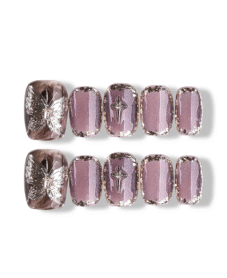 Phosphorus Tide · Handmade Press-On Nail