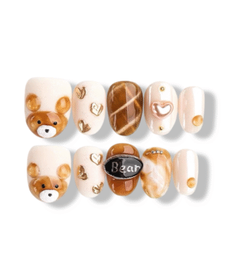 Biscuits Bear · Handmade Finger Nail