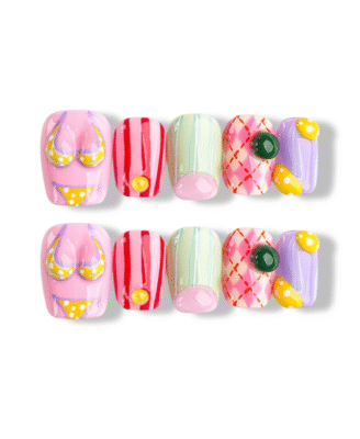 Summer Bikini · Handmade Finger Nail
