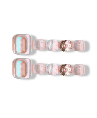 Sunken Pearl · Handmade Toe Nail