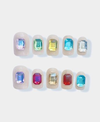 Rainbow Gem · Finger Nail