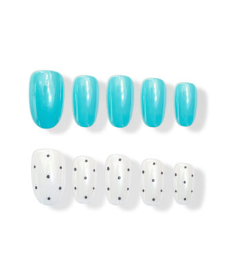 Mermaid Coral · Handmade Finger Nail