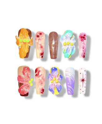 Sunset Dip · Finger Nail