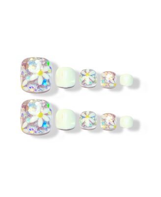 Salt Glitter · Toe Nail