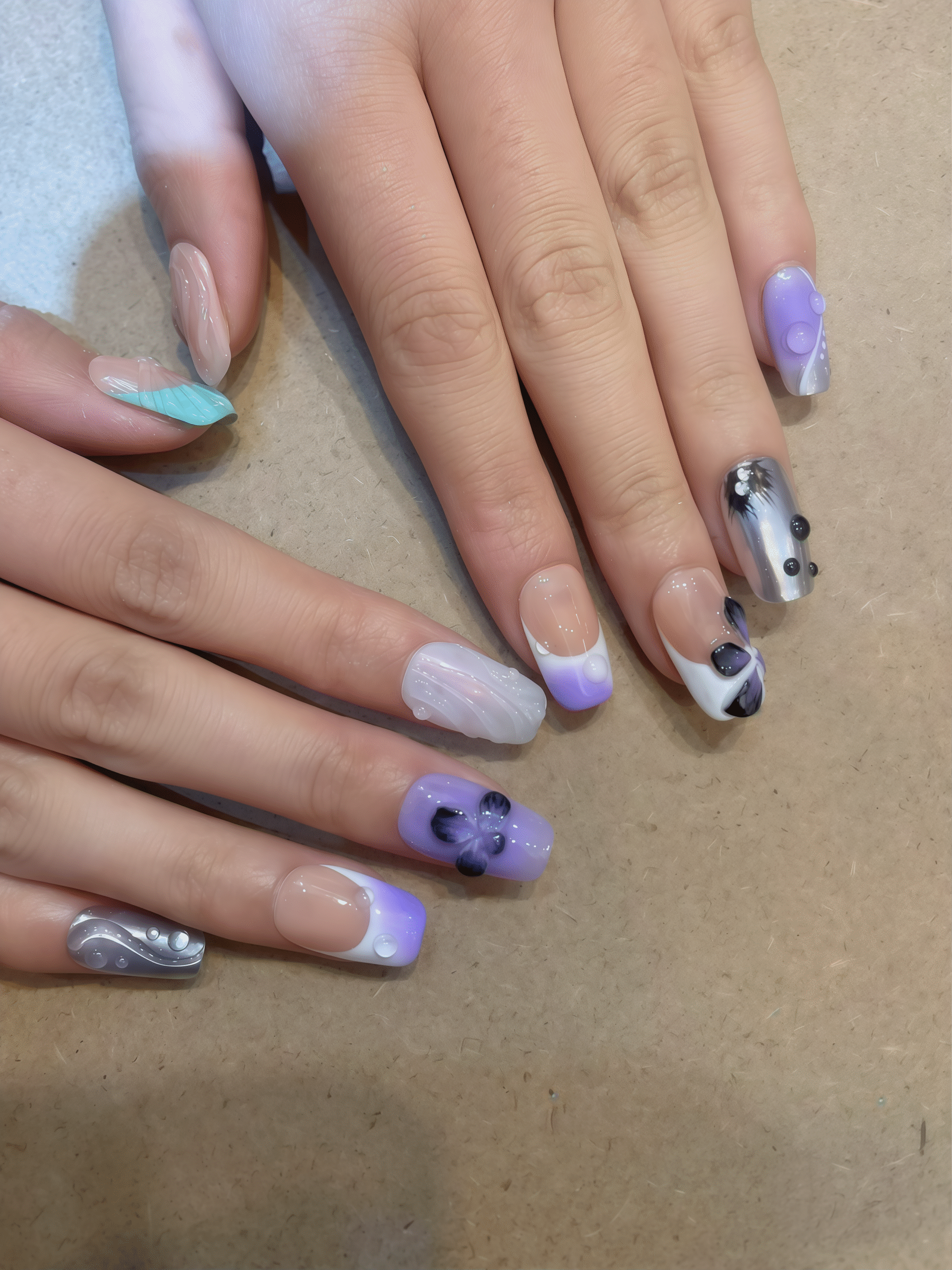 Grape Ice · Finger Nail - Image 2