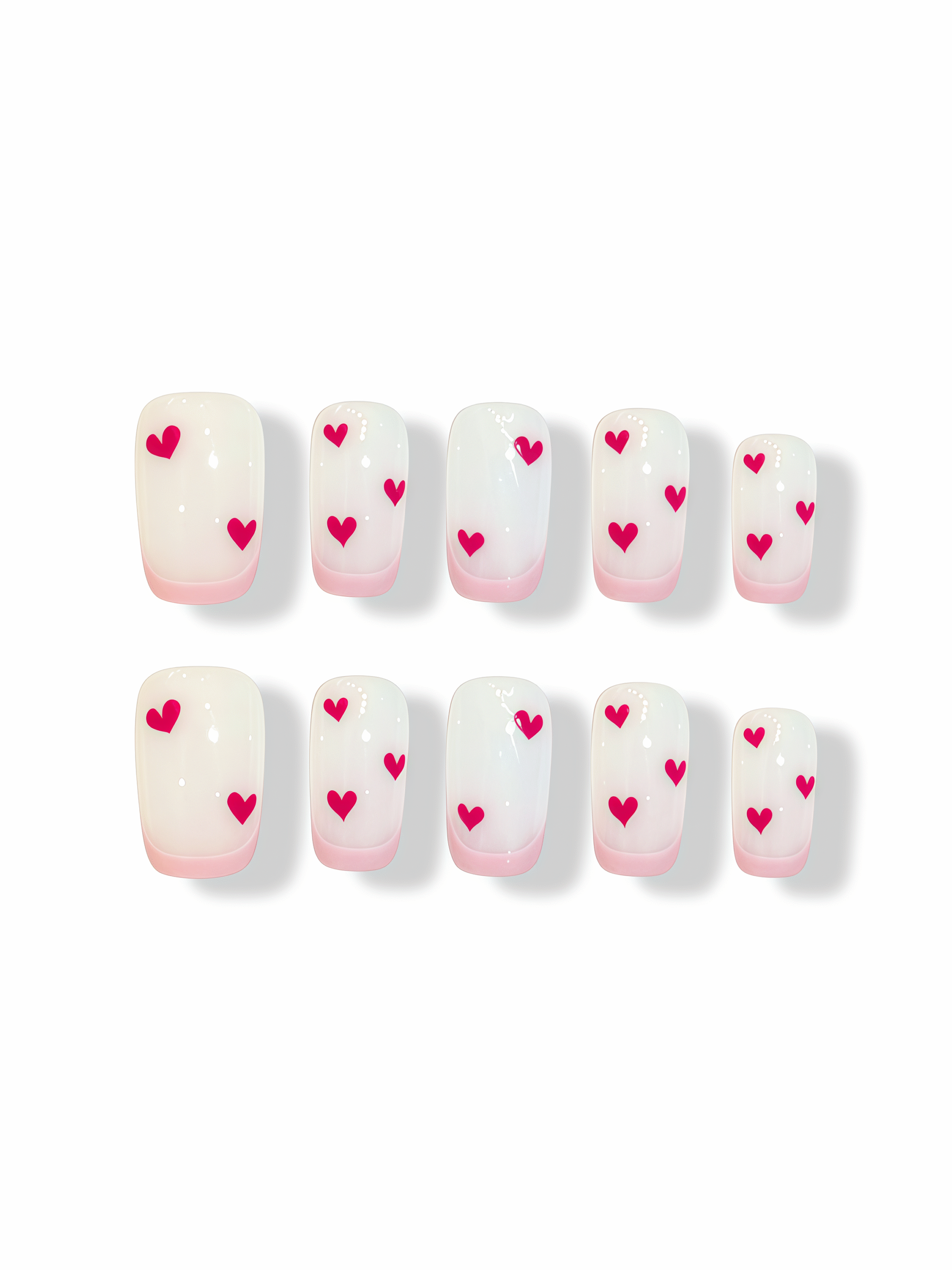 Heart Flutter · Handmade Finger Nail