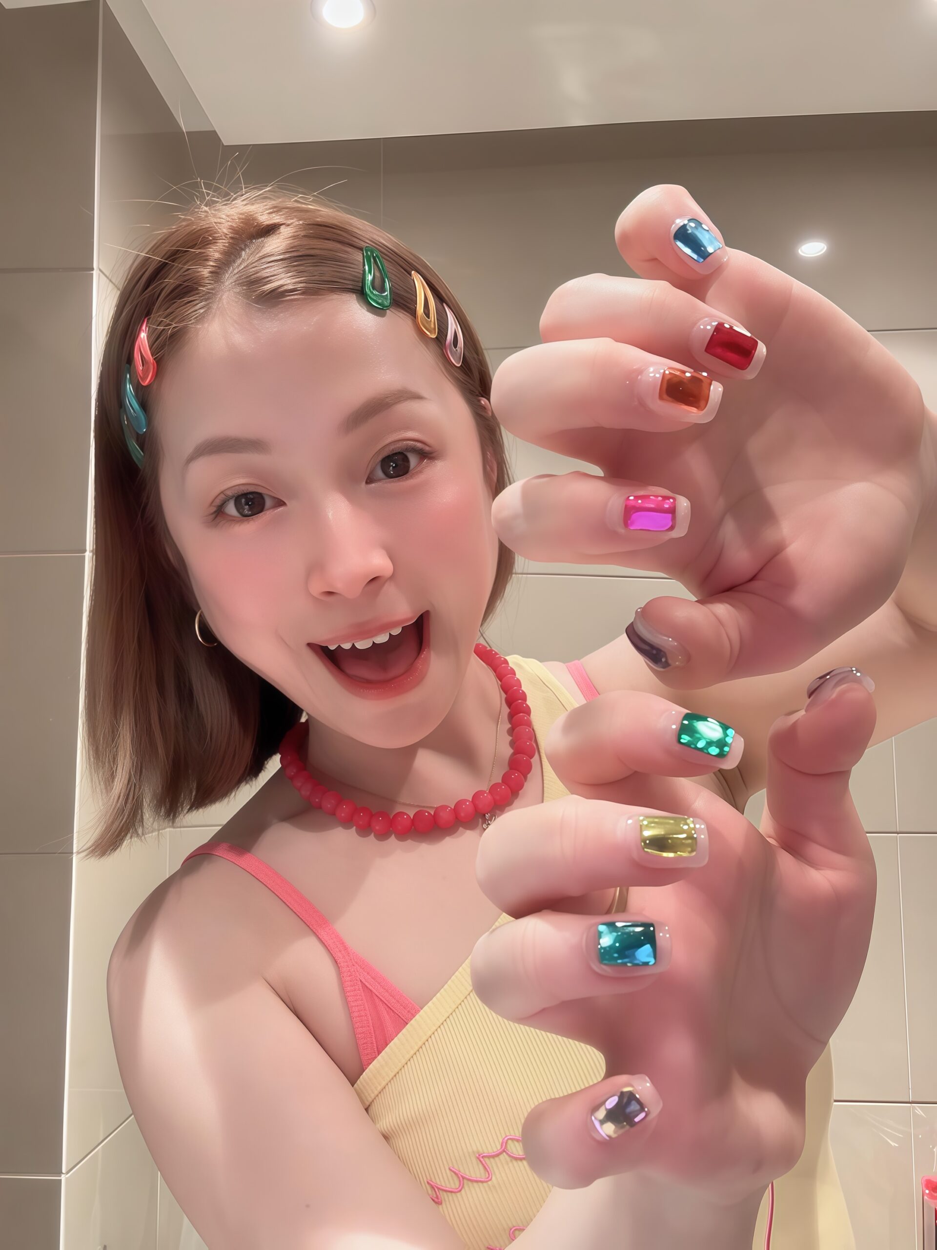 Rainbow Gem · Finger Nail - Image 3