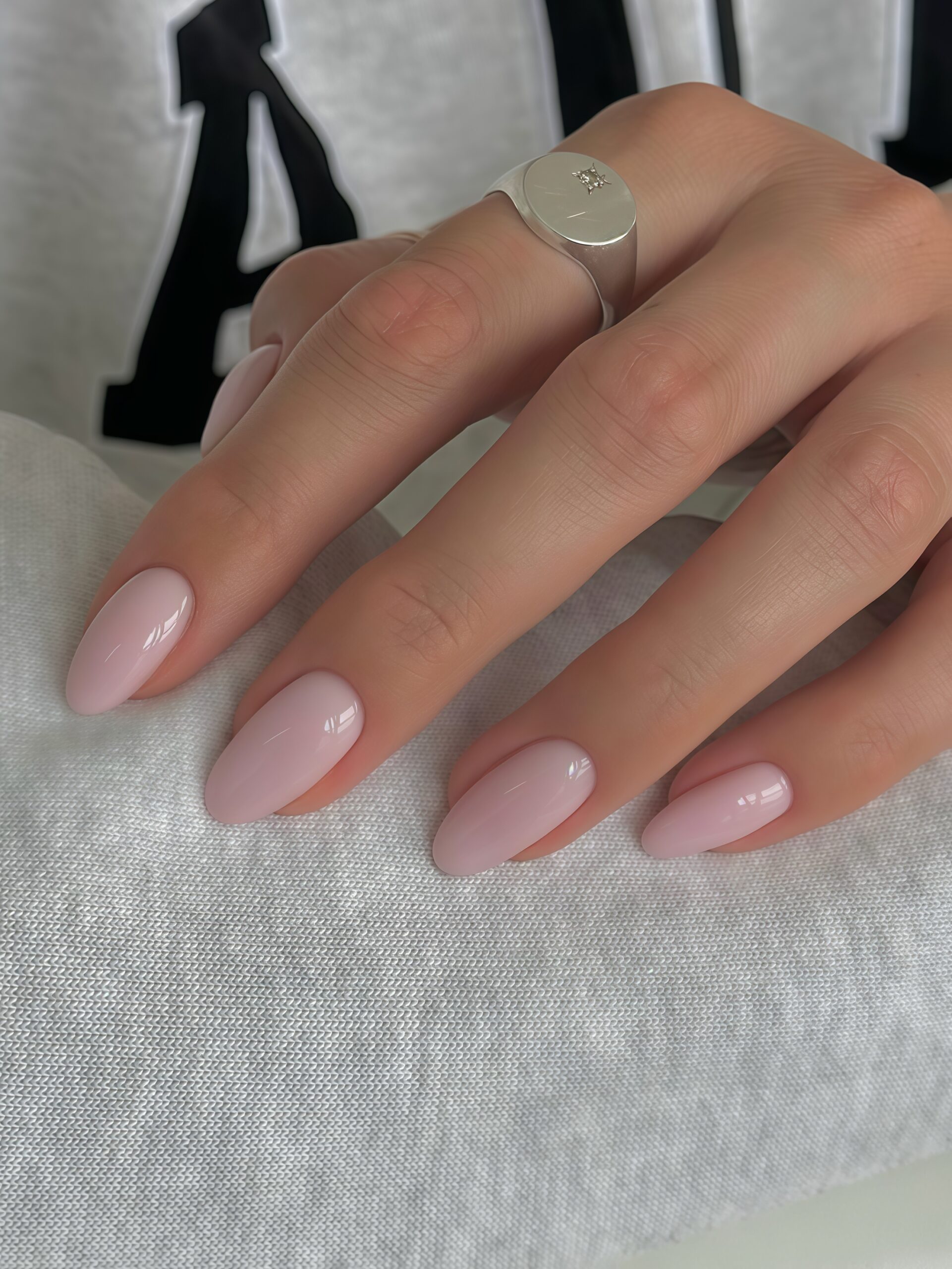 Pure Color · Medium Round Customization Press-on Nails - Image 3