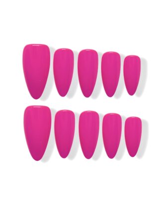 Pure Color · Medium Almond Customization Press-on Nails