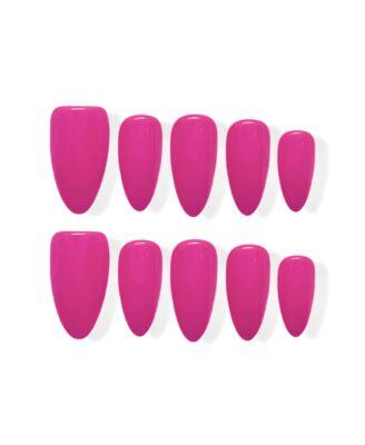 Pure Color · Short Almond Customization Press-on Nails