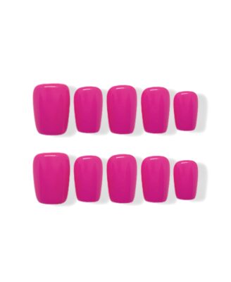 Pure Color · Short Coffin Customization Press-on Nails