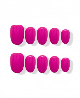 Pure Color · X-Short Round Customization Press-on Nails