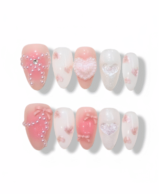 Iced Peach · Finger Nail