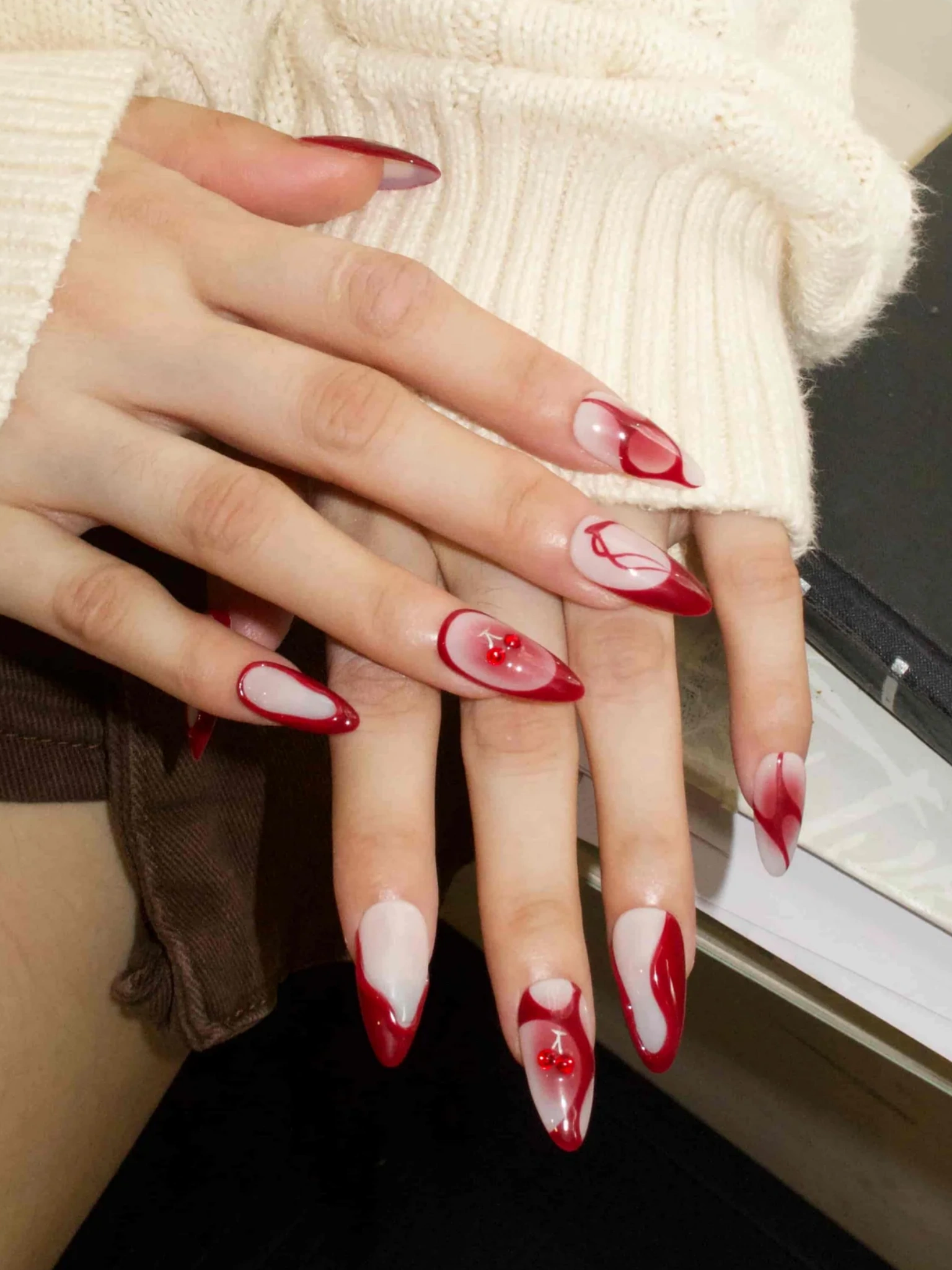 Wine Flame · Finger Nail - Image 3