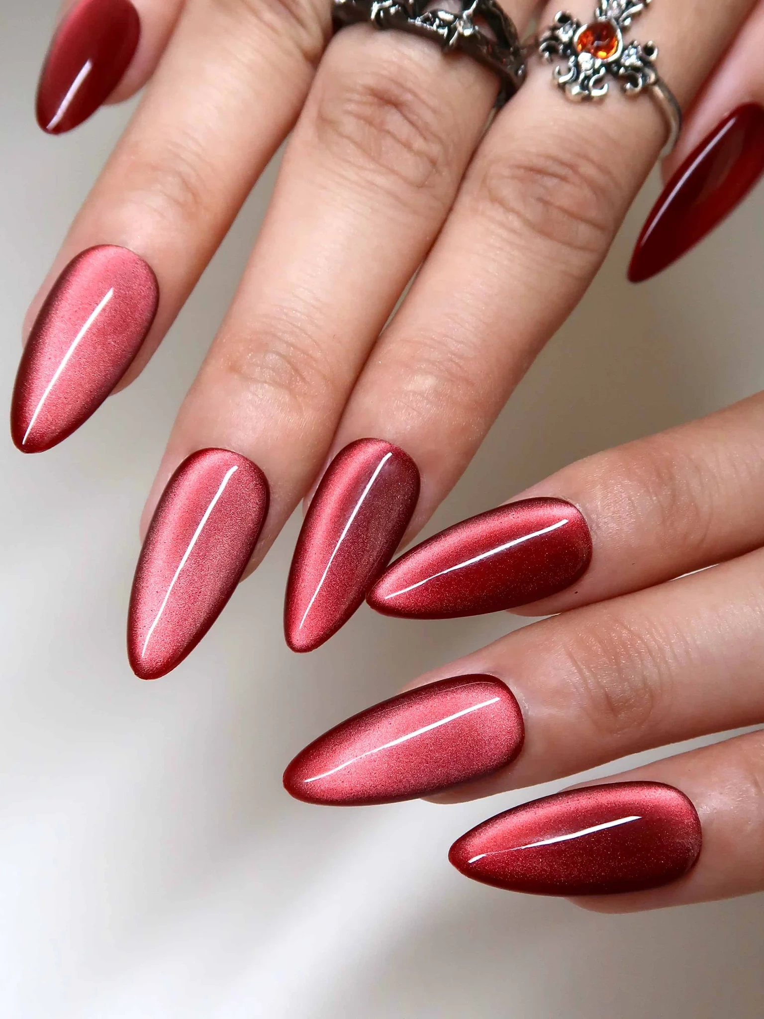 Red Rose · Finger Nail - Image 3