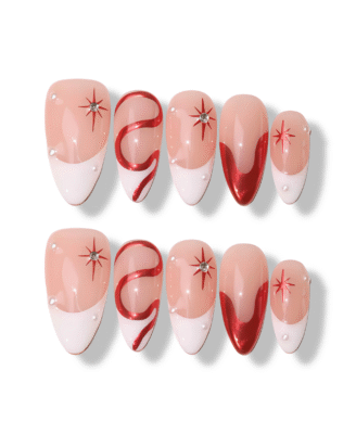 Fiery Coral · Finger Nail