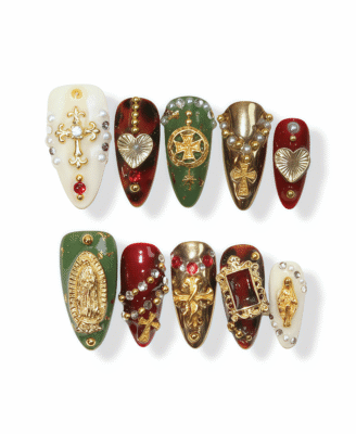 Gem Inlay · Finger Nail