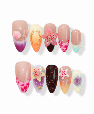 Polka Plum · Finger Nail