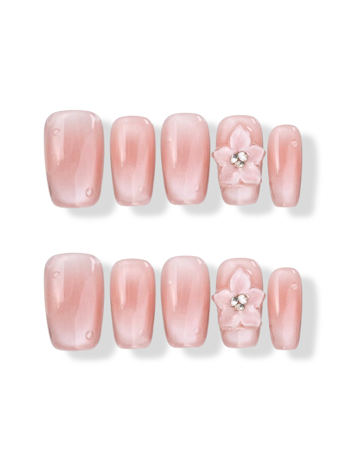 Clear Peach · Finger Nail