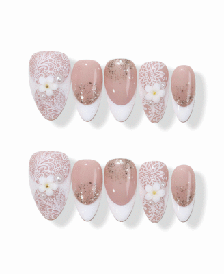 Pearl White · Finger Nail
