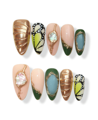 Cyberpunk Neon · Finger Nail