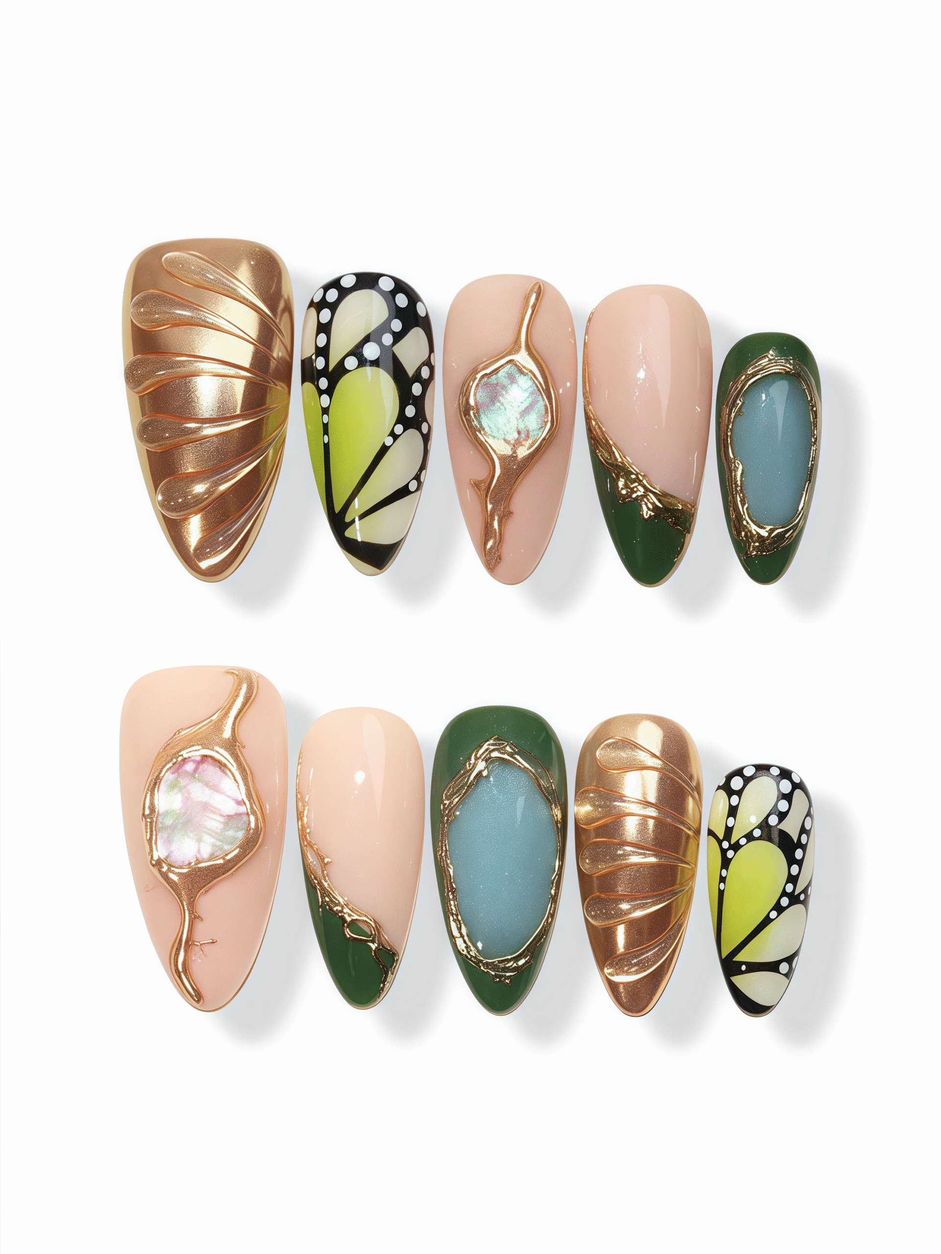 Cyberpunk Neon · Finger Nail