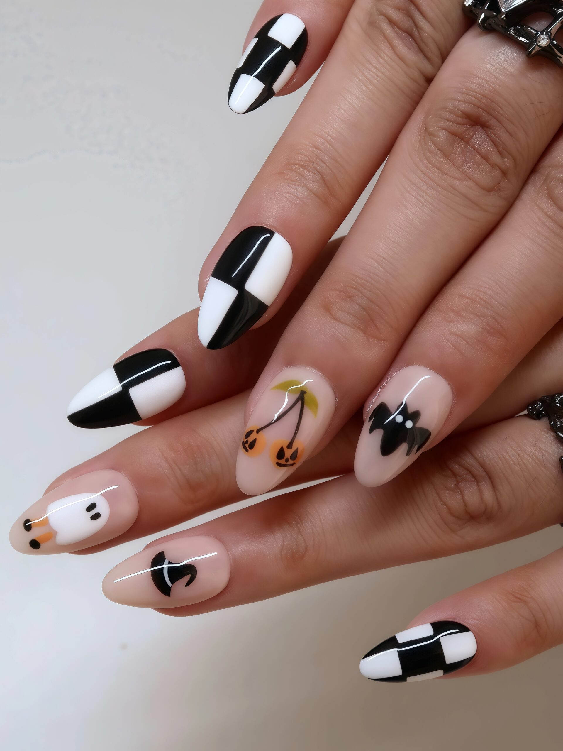 Halloween Bat · Finger Nail - Image 2