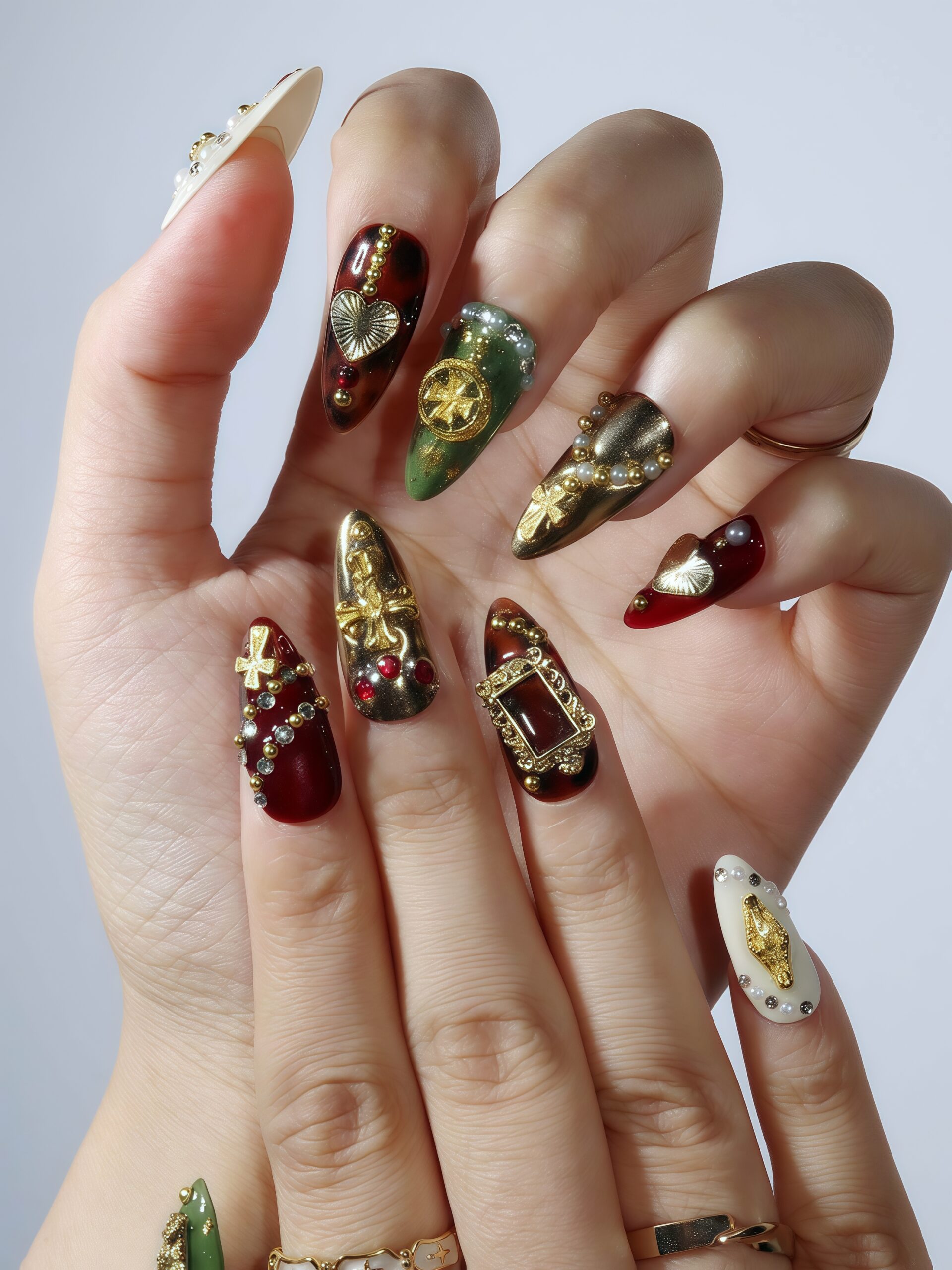 Gem Inlay · Finger Nail - Image 2