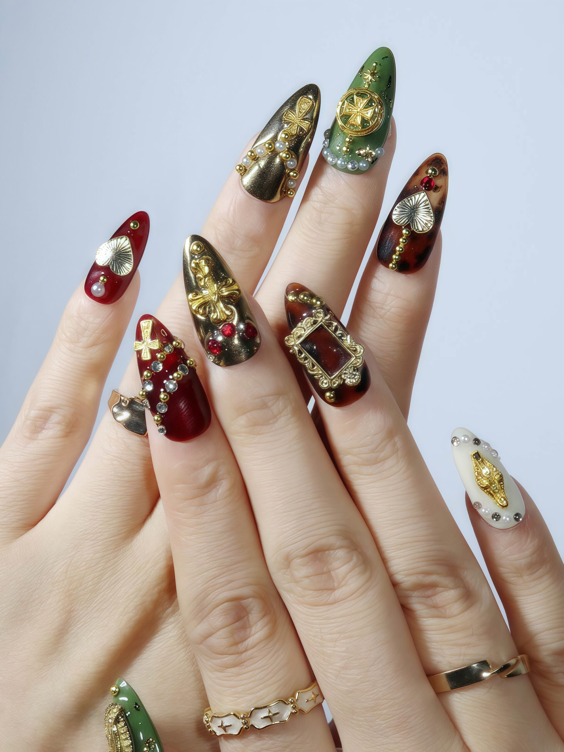 Gem Inlay · Finger Nail - Image 3