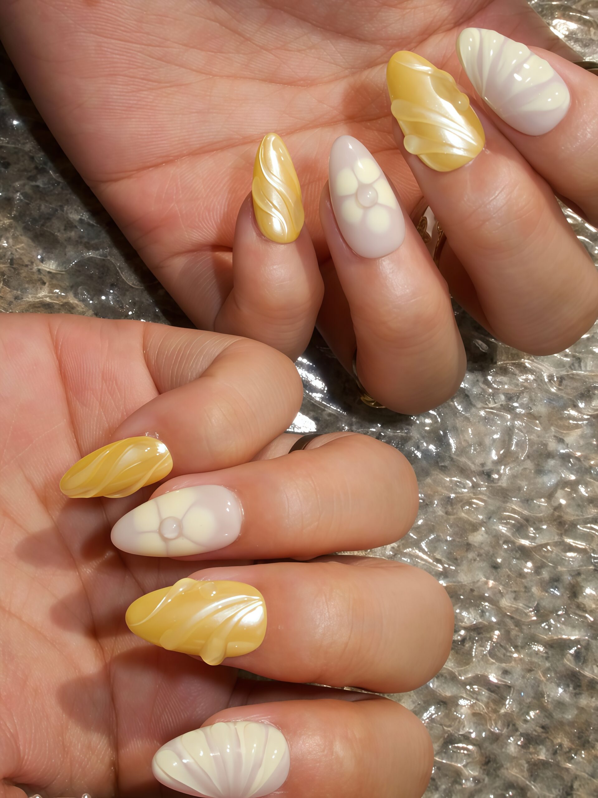 Ink Chrysanthemum · Finger Nail - Image 4