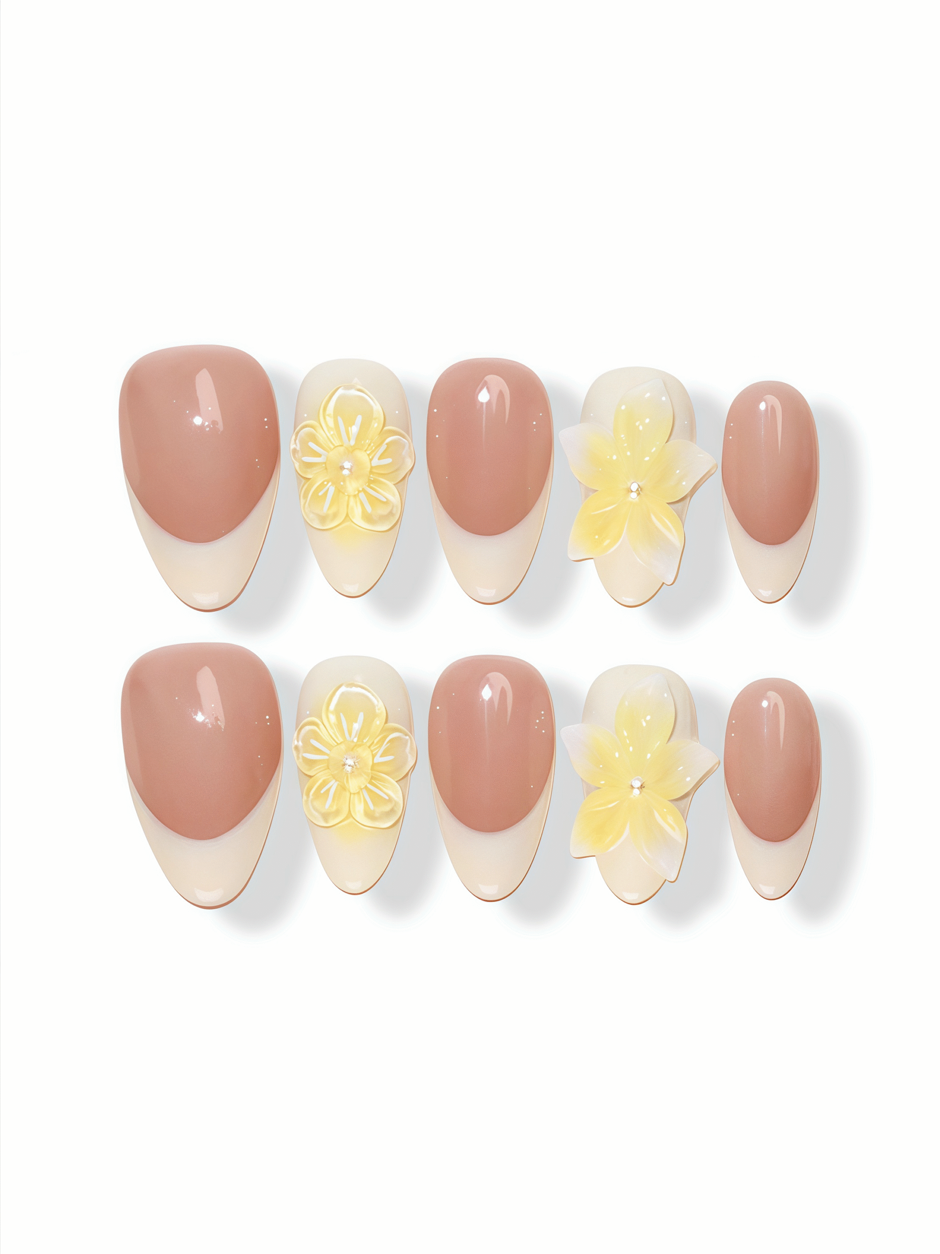 Boho Floral · Finger Nail