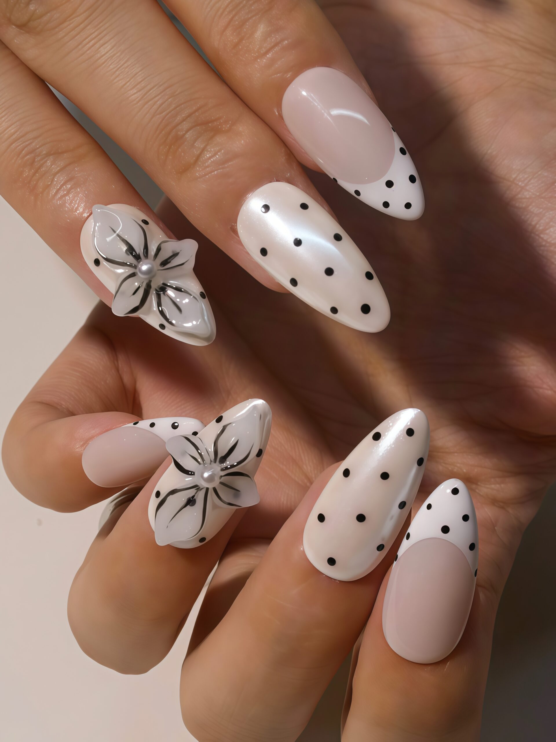 Retro Polka · Finger Nail - Image 2
