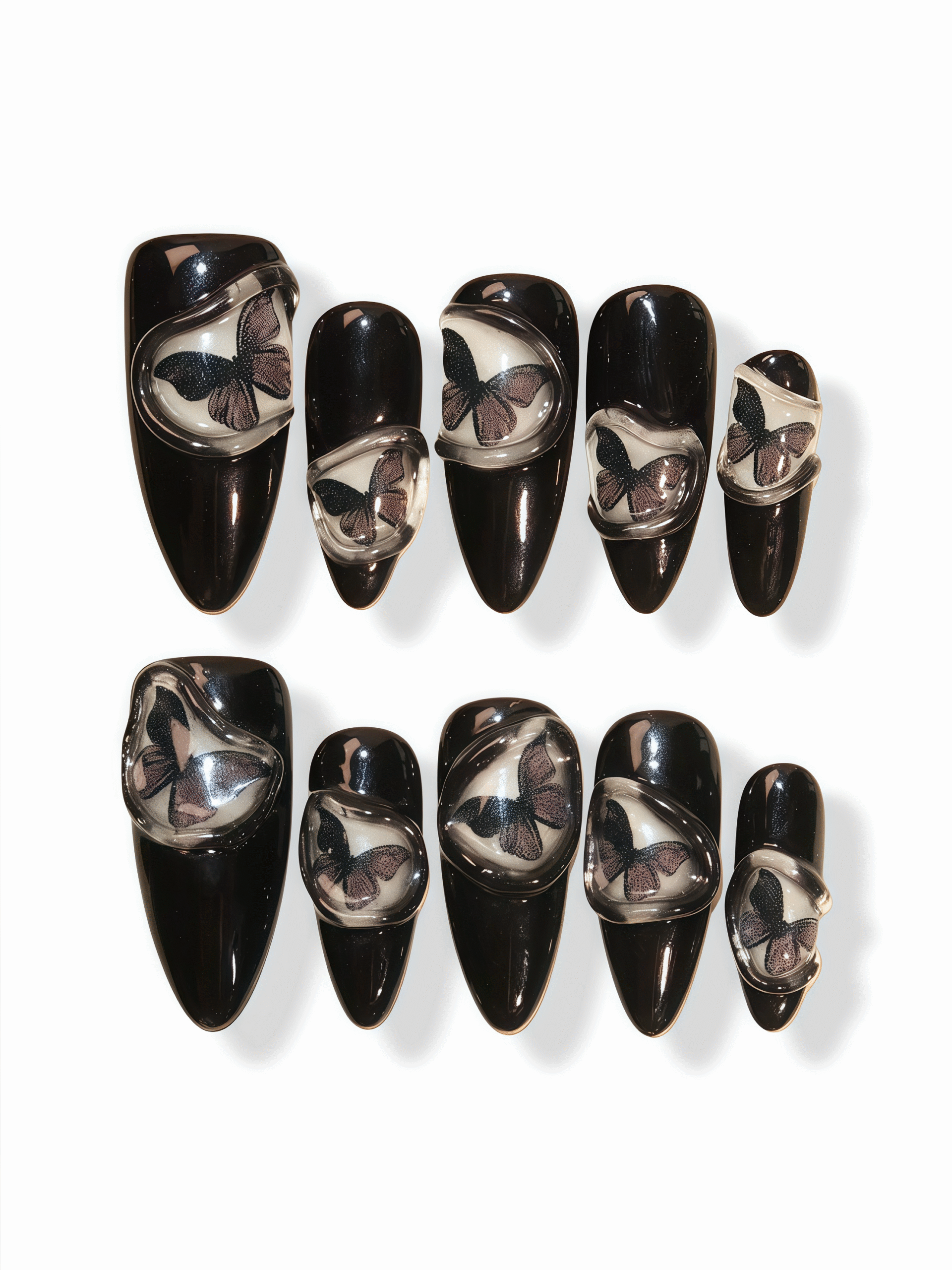 Black Butterfly · Finger Nail