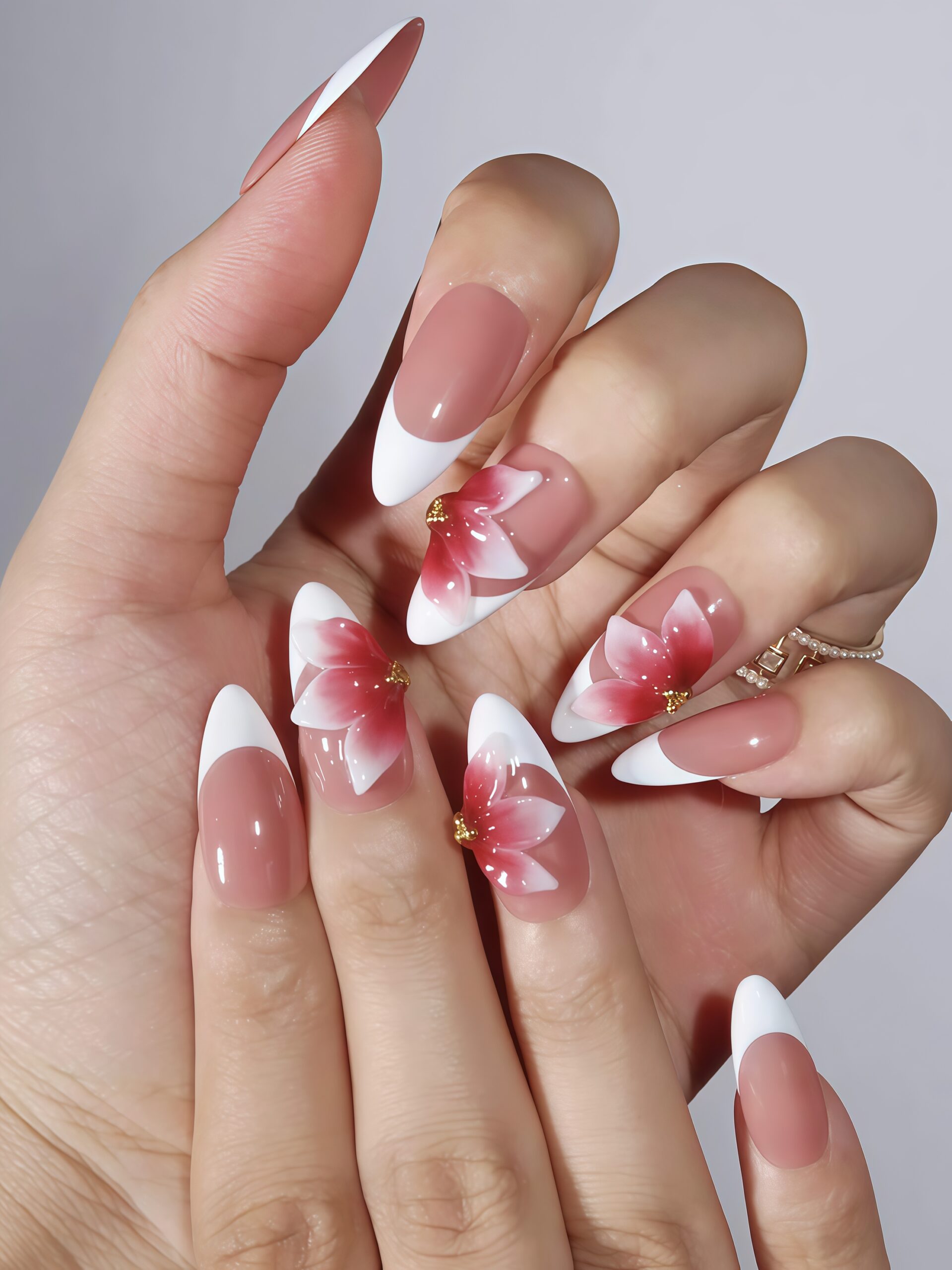 Cabbage Rose · Finger Nail - Image 3