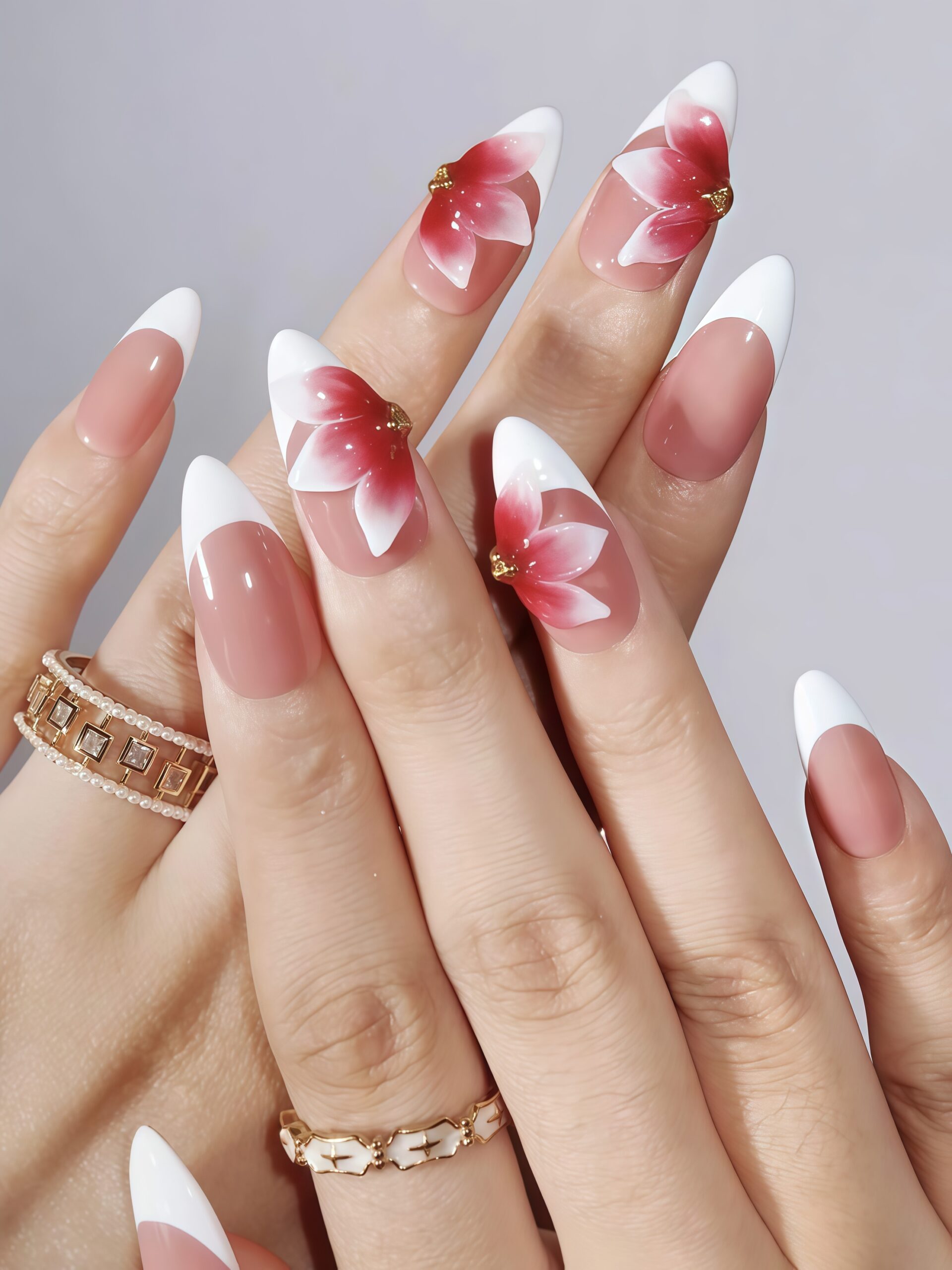 Cabbage Rose · Finger Nail - Image 5