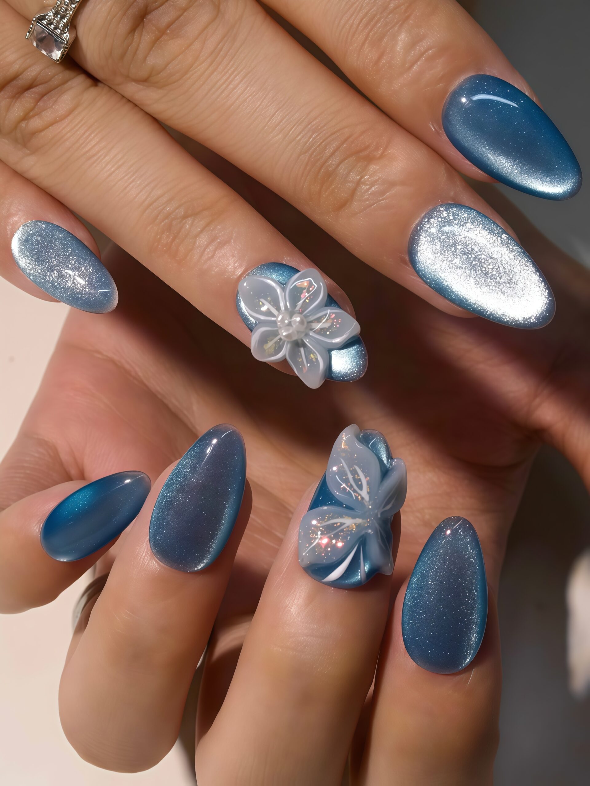 Denim Blue · Finger Nail - Image 2
