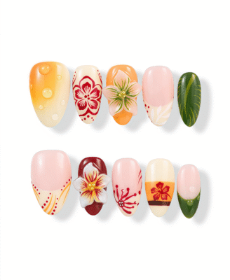 Ginger Lily · Finger Nail