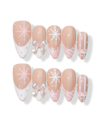 Pink Winter · Finger Nail