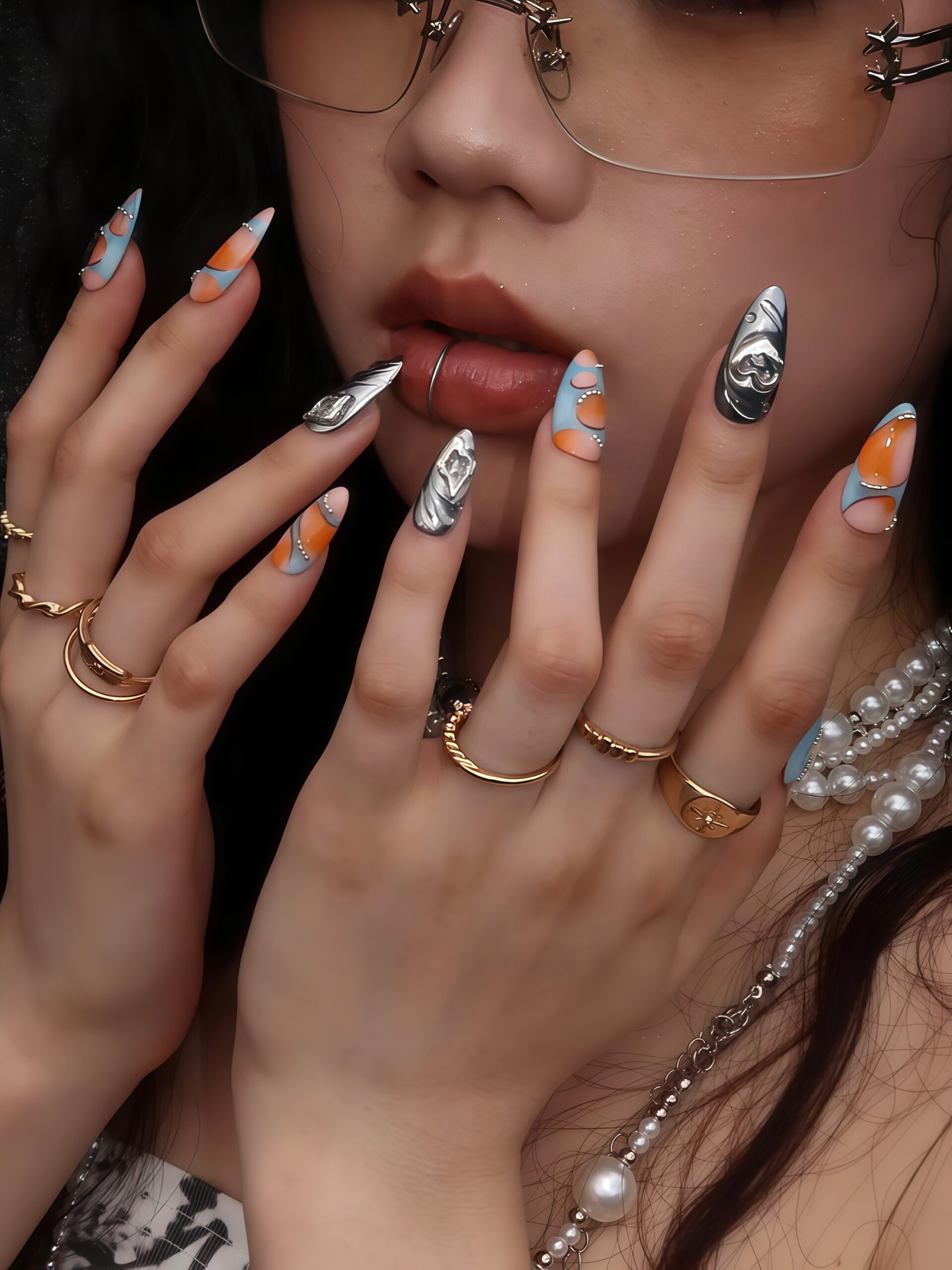 Positive Orange · Finger Nail - Image 6