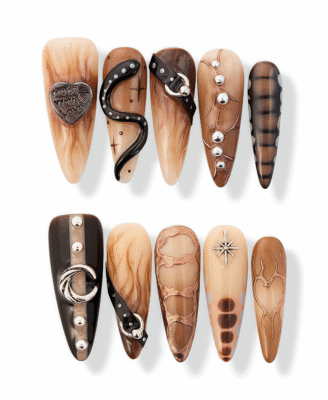 Metallic · Finger Nail