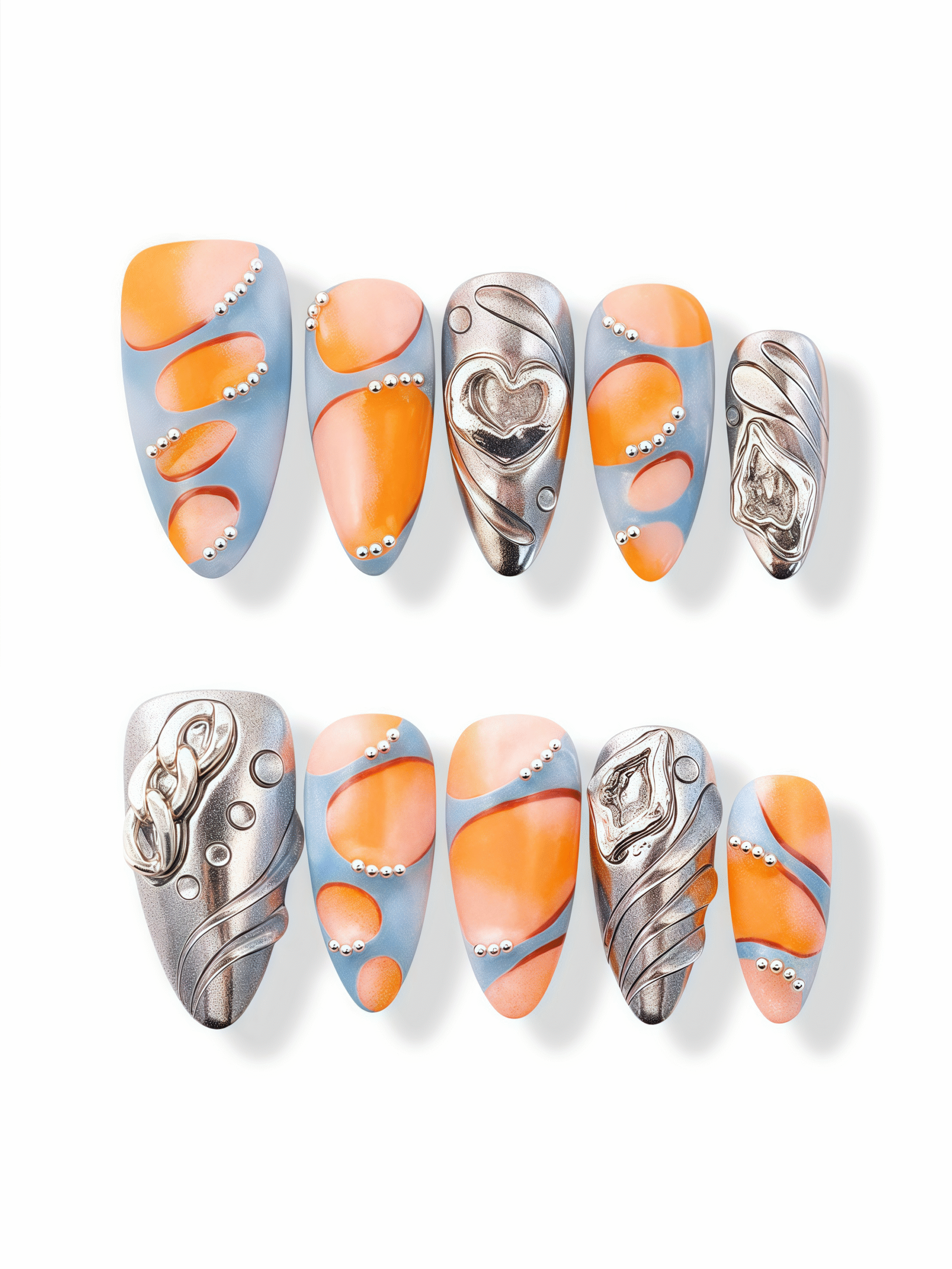 Positive Orange · Finger Nail