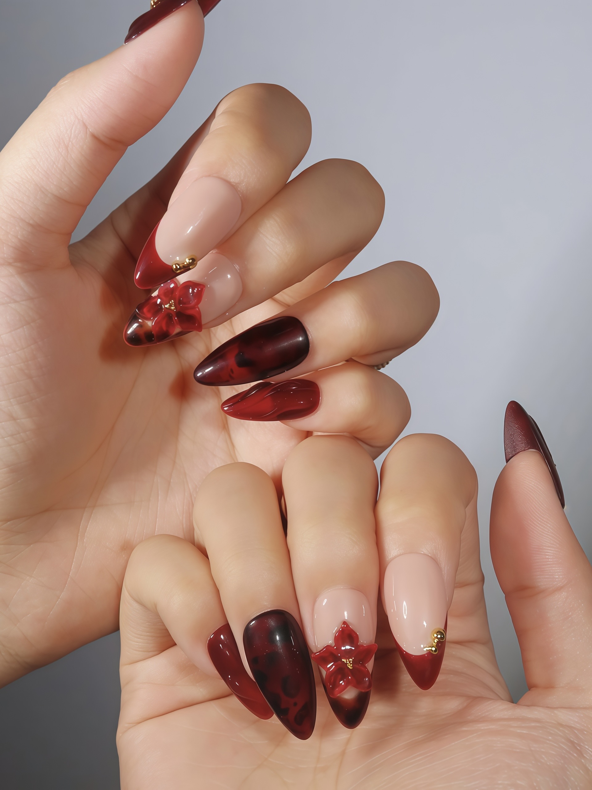 Gold Rose · Finger Nail - Image 2