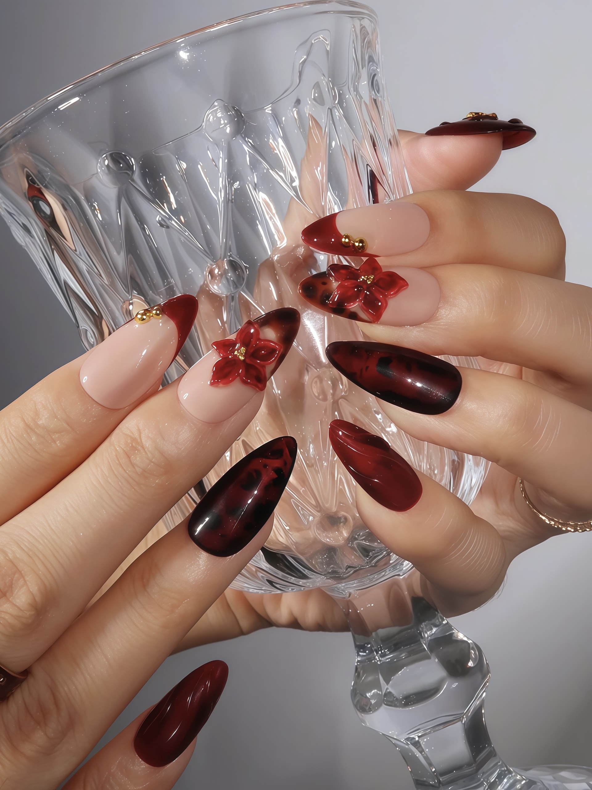 Gold Rose · Finger Nail - Image 5