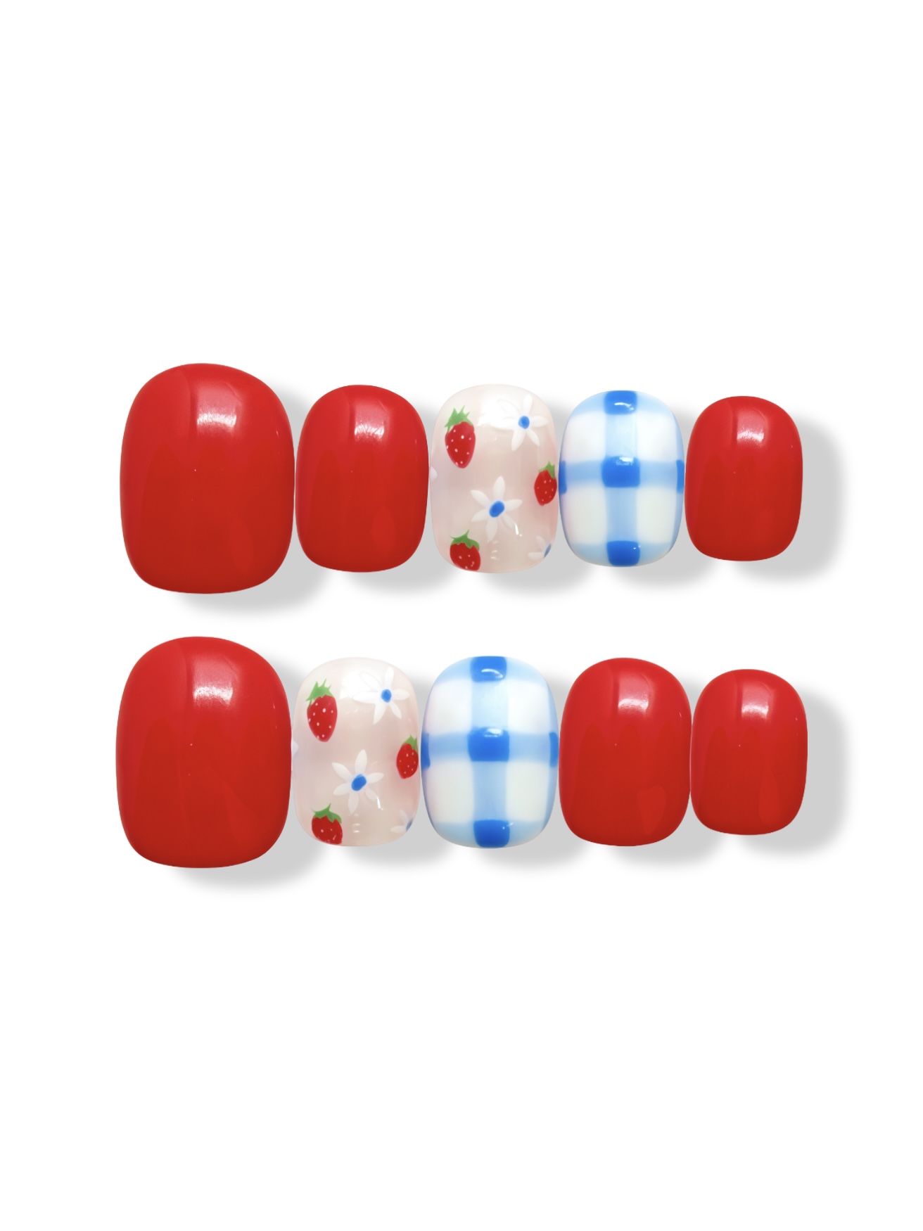 Strawberry Swirl · Finger Nail