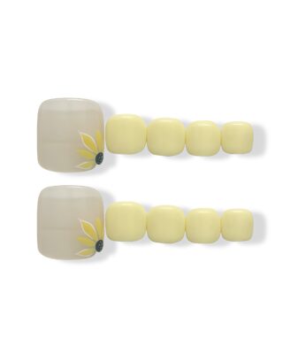 Sunny Egg · Handmade Press-On Nail